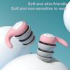 1 пара плавательных берушей Эргономичные Удобные в носке Портативные Водонепроницаемые Мягкие Вкладыши для ушей Защита слуха Многоразовые Унисекс Шумоподавление Силиконовые