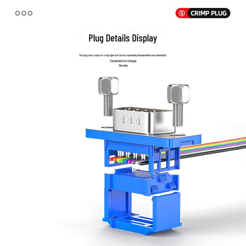 RS232 DB9/DR9 Serial Port Connectors