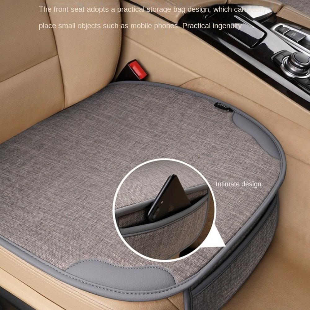 Однотонный чехол для автомобильного сиденья, износостойкий защитный коврик, защитные чехлы для автомобильных кресел, универсальная посадка