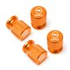 Car Wheel Tire Valve Caps Tyre Stem Covers Airdust Waterproof For Opel Astra GTC Insignia Antara Meriva Zafira Vectra Mokka YN6