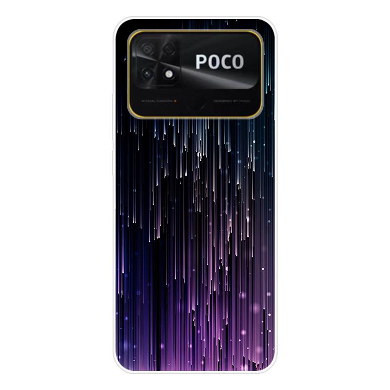 Для Xiaomi Poco C40 C 40 Чехол Мягкая силиконовая задняя крышка Мультяшный чехол для телефона Разнообразие