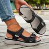 Fashion Women Sandals Summer 2025 New Summer Beach Elegant Pu Leather Sandals Women Fashion Sport Style Lightweight Causal Women Shoes