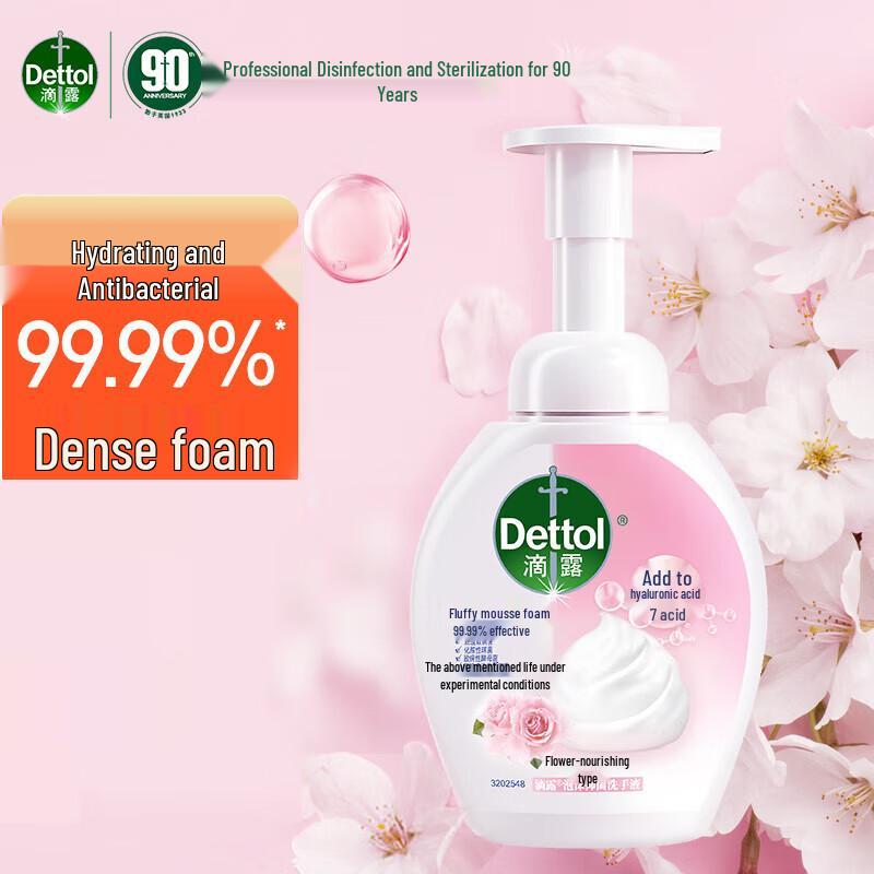 Dettol Пенное мыло для рук с гиалуроновой кислотой