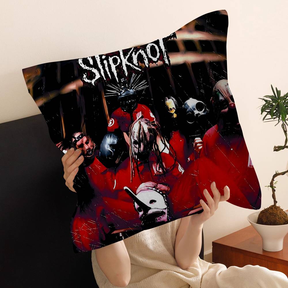 Тяжелый Металл Группа Рэп-Метал Музыка S-Slipknot Наволочка Дизайн Чехол для Подушки Декор Праздничный Декор