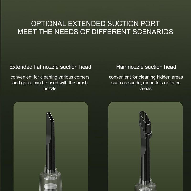 Автомобильный ручной пылесос 120 Вт беспроводной автомобильный мини-пылесос высокая мощность всасывания инструмент для уборки для дома автомобиля рабочего стола и других мест