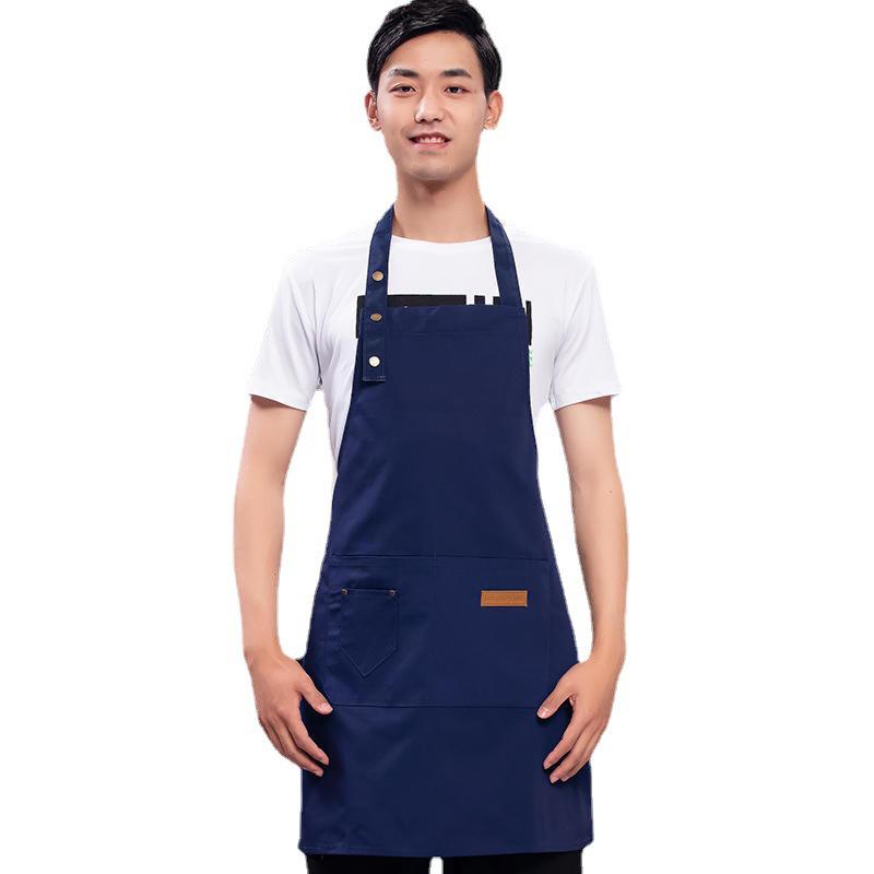 Унисекс Водонепроницаемый Маслостойкий Кухонный Фартук с Принтом Логотипа