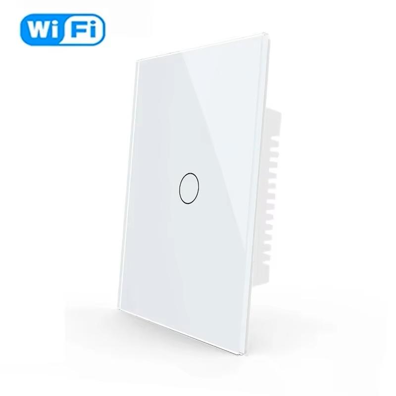 Приложение EWelink Wi-Fi Умный Переключатель Bluetooth RF Alexa Google Голосовое Управление Нейтральный Провод/Без Нейтрального Провода Установка Сенсорный Световой Переключатель