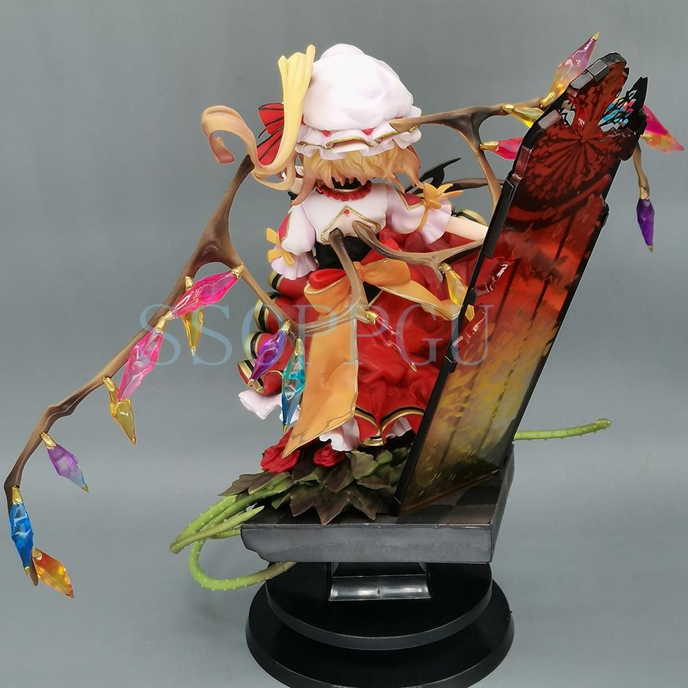 Изменить Touhou Project Фигурка Фландрэ Скарлет Ремилия Аниме Девушка Игрушка-фигурка для действий Статуэтка Коллекционная модель для взрослых Кукла ПВХ Подвижная Сочлененная Масштаб Детализированная
