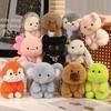 Животное Маленький Кролик Плюшевая Игрушка Черепаха Черный Кот Плюшевая Кукла Плюшевая Кукла Капибара Детские Праздничные Подарки