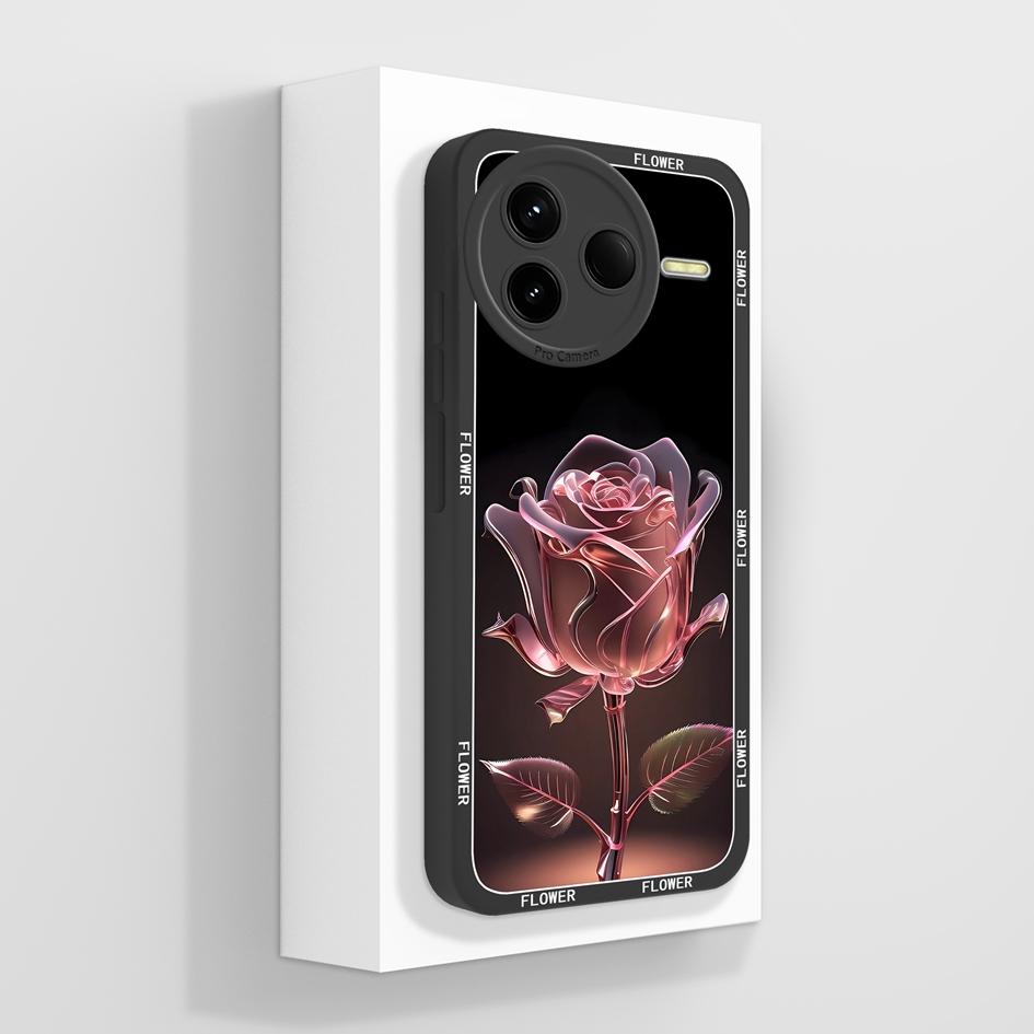 Для Redmi K80 K30 K30i K30S K40 K40S K50 K60 K60E K70 K70E Pro Gaming Ultra Turbo 3 4 Чехол Pretty Flower Мягкий силиконовый противоударный чехол для Redmi Capa