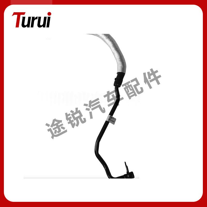 The LR094410 Turbocharger Hose fits Land Rover Discovery Sport, Range Rover Evoque, and Jaguar J9C7333.
