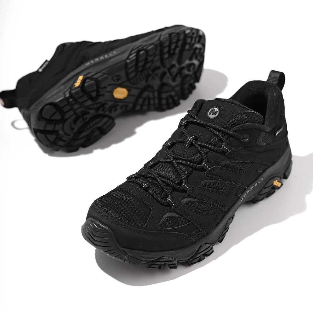 Merrell Мужские ботинки для хайкинга Moab 3 Synthetic Hiking Triple Size 2E Gore-Tex, черные, 26,0 см,