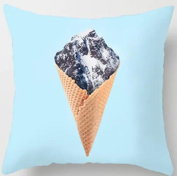 Мультфильм Животное Единорог Украшения Наволочка Подушка Чехол Для Дома Жираф Диван Машина Лама Альпака Вечеринка