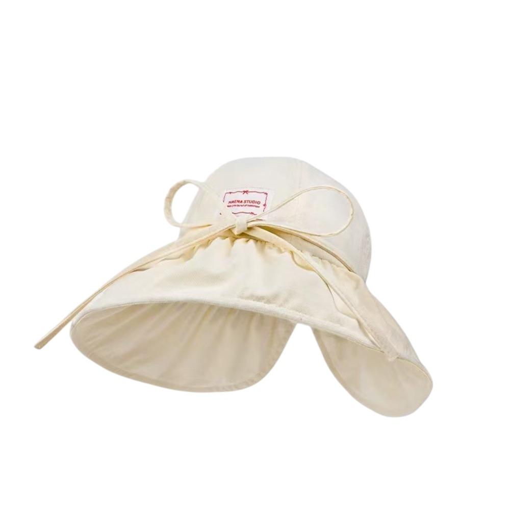 Dopamine Fisherman Hat with Drawstring Sun Protection Hat Summer Ladies Sun Hat  Outdoor