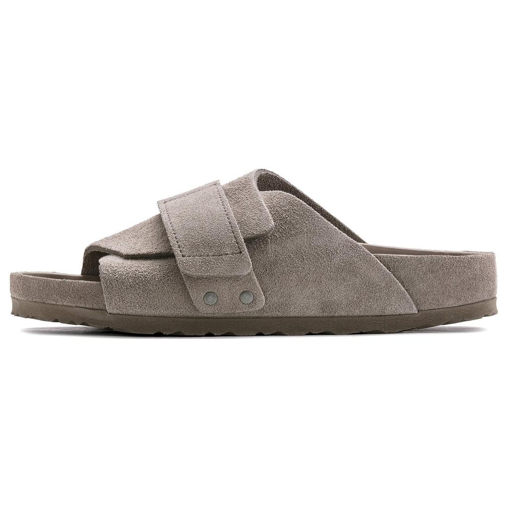 Birkenstock Сандалии из замши Kyoto 'Серо-бежевые' 1022316