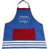 Mexican Themed Apron - 100% Cotton, Liquid Repellent, Durable, with Pocket - Ideal for Kitchen, Painting, Cleaning, Crafts
