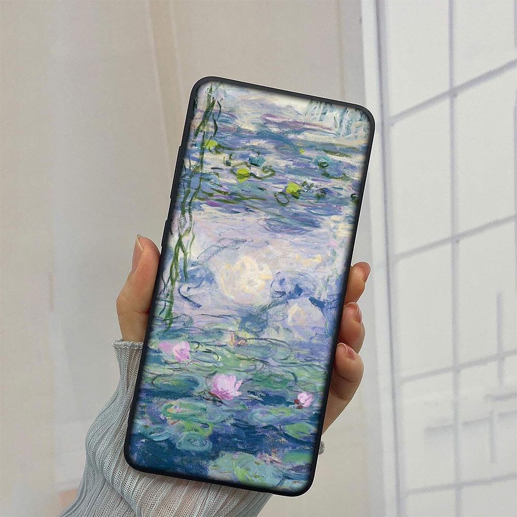 Claude Monet Impressionism Painter Art Cover for Motorola Moto E32 G30 G50 G60 G40 G51 G52 G41 G42 G22 G71 E7 G100 Soft Case