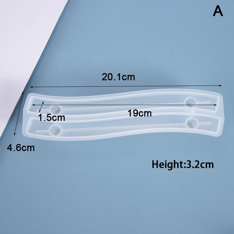 Ручка подноса для фруктов, силиконовая форма для подноса из смолы, эпоксидная смола, ручка для украшения подноса, форма для рукоделия