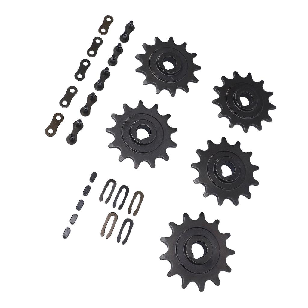 Задняя звезда 410 13T с набором соединительных звеньев 410 для картинга, мотоцикла, квадроцикла