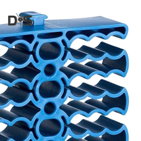 Сетевой кабельный органайзер на 24 слота, прочные инструменты для организации кабелей Ethernet, держатель для проводов Cat 5 Cat 6, стойка для управления