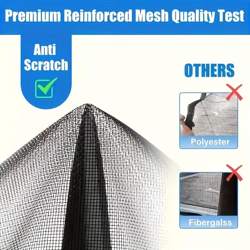 Магнитная дверь-сетка — самоуплотняющаяся, прочная, бесконтактная сетчатая перегородка защищает от насекомых