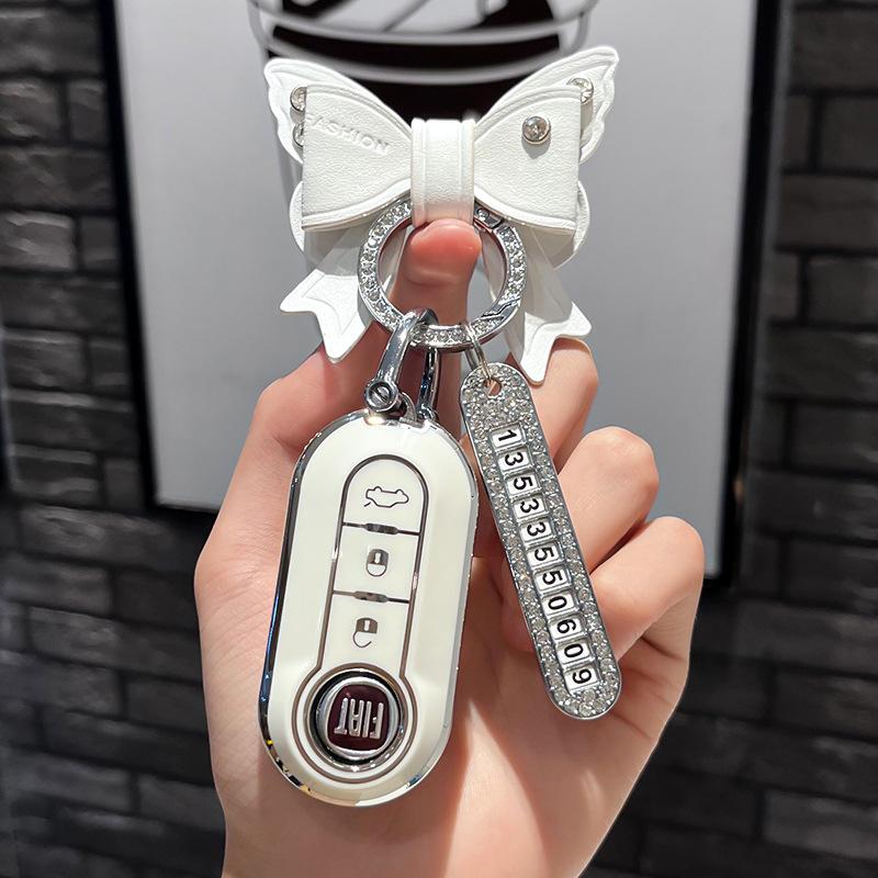 Applicable To Fiat Key Cover High-End Remote Control Protective Shell