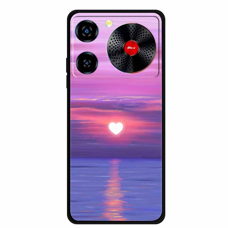 Для ZTE nubia Music 6.6" Чехол Модный Черный Силиконовый Мягкий Чехол для Телефона Для Z2353 ZTE nubia Music TPU Ударопрочный Защитный Чехол