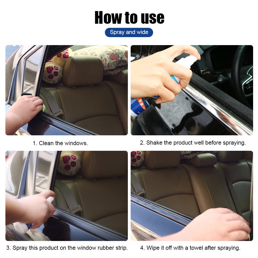 100 мл резиновая дверная резиновая полоска для смягчения автомобиля, смазка для окон, устраняет шум, люк на крыше удобен для защиты от ржавчины