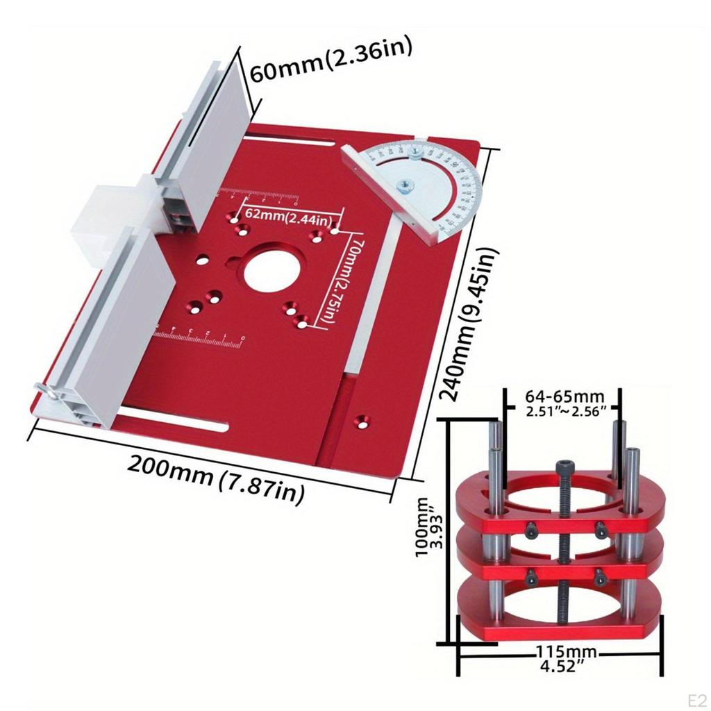 Система подъема пластины для фрезерного стола Многофункциональный профессиональный гравировальный станок Алюминий