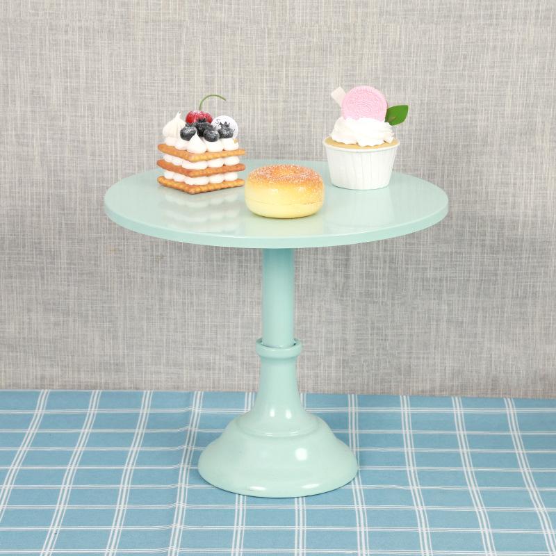 Wrought Iron Cake Stand Home Party Dessert Display Stand Wedding Decoration Birthday Cake Tray Afternoon Tea Fruit Dessert Tray