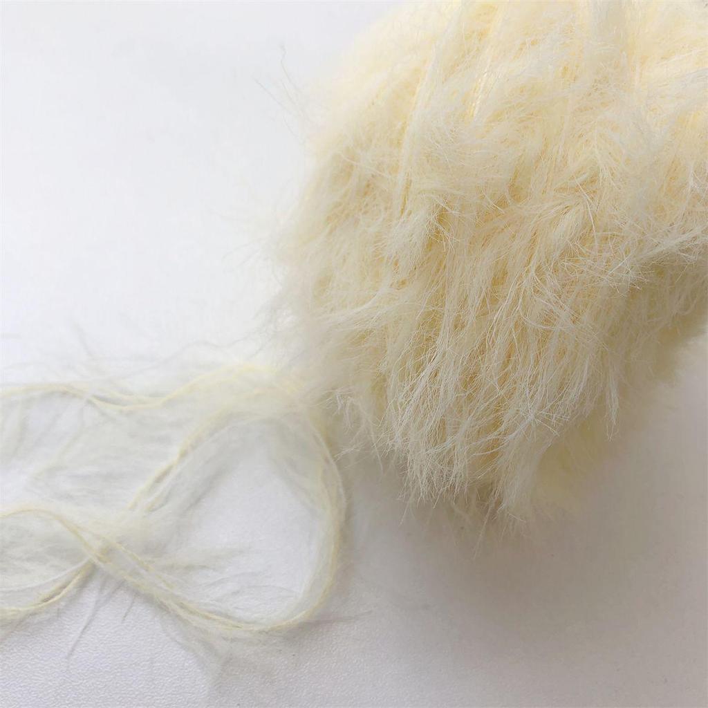 Набор для вязания крючком из смеси норковой шерсти: Материалы для шарфов и сумок