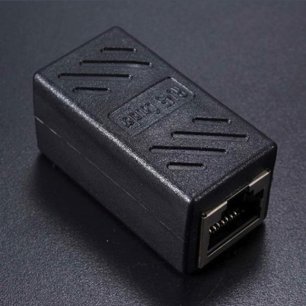 RJ45 Cat 5 Cat 6 Cat6a Coupler Extender Connector Ethernet Coupler Female To Female PC Hardware Adapter Cable Extender Converter