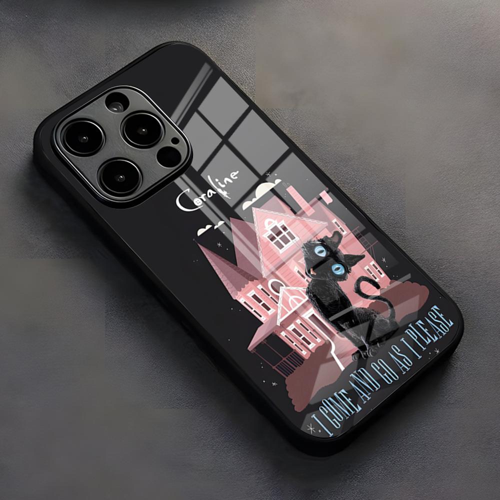 Аниме Горячий C-Коралина Чехол для Телефона Для IPhone 17 Pro Max 16 15 14 Pro Max 13 11 X Xs Xr 8 7Plus Силиконовый Чехол