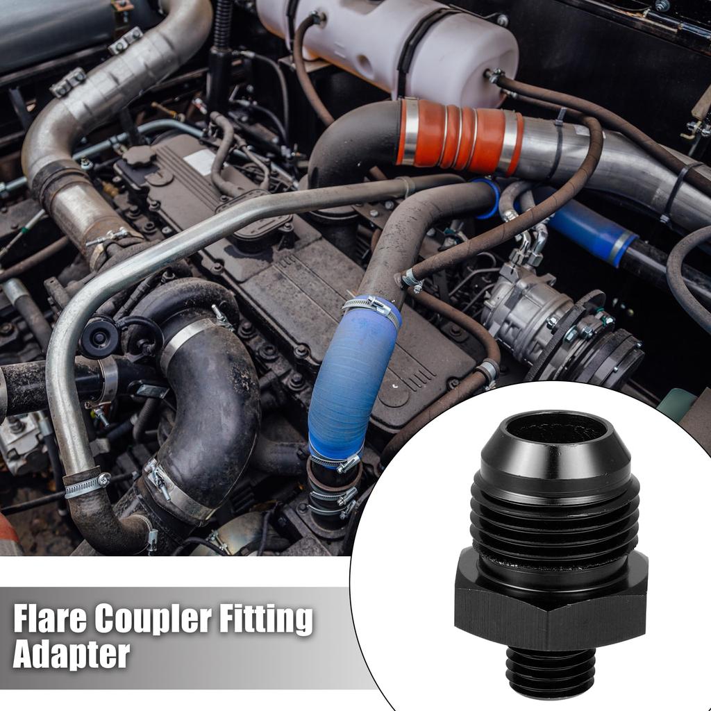 X AUTOHAUX 10AN Папа M12 x 1.5мм Папа Метрическая Резьба Фитинг Адаптер Раструбное Соединение