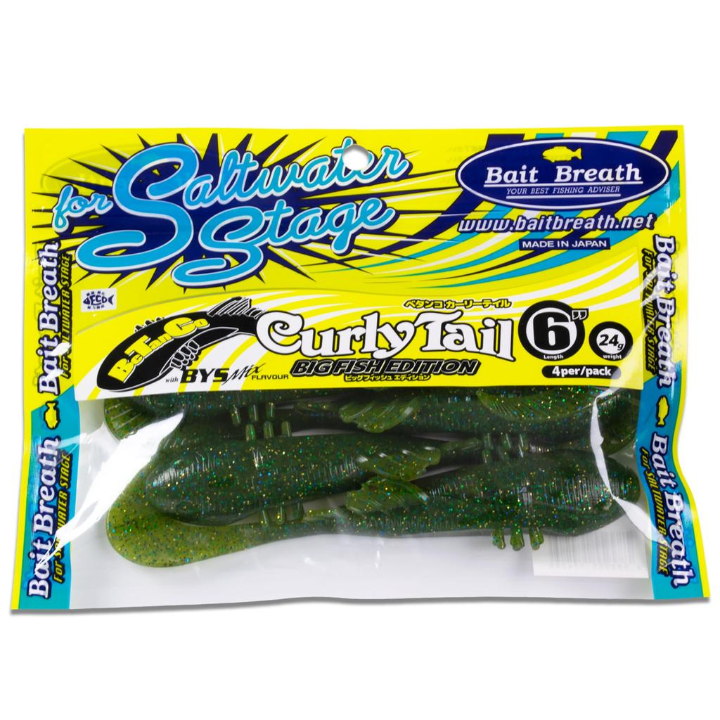Приманка Bait Breath Betanco Curly 6 дюймов (S484 Диаграмма Анагоби)