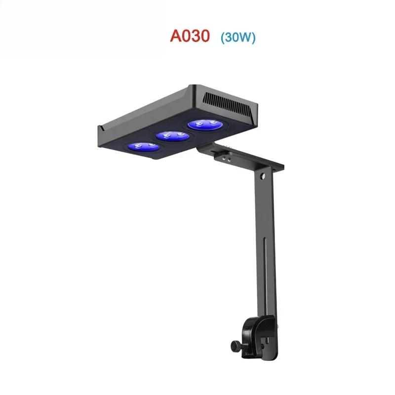 30 Вт 52 Вт 75 Вт Светодиодный аквариумный светильник Диммируемый Полный спектр Для выращивания кораллов Рифа Аквариумный светодиодный светильник Морской аквариум Система освещения кораллов