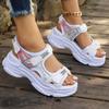 Fashion New Summer Fashion Comfortable Wear-resistant Thick-soled Height-enhancing Sandals Non-slip Beach Casual Sports Shoes for Women