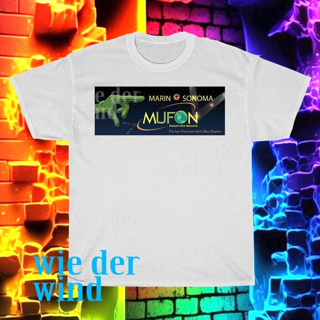 Новая мужская футболка с логотипом MUFON (Сеть НЛО) смешной дизайн размеры от S до 5XL