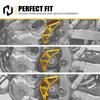 For Suzuki DRZ400S DRZ400SM 2000-2024 Motorcycle Front Sprocket Guard Chain Cover Case Saver DR-Z 400S 400SM 2023 2022 2021 2021