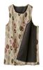 Servan Warm Tunic Size LL Fleece-Lined Apron, Beige,
