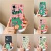 Phone Cover For OPPO A59 A2M A1i Realme 12x Cases Lovely Dinosaur Cartoon Pattern Liquid Silicone Phone Camera Protection Luxury Bumper Capas For OPPO