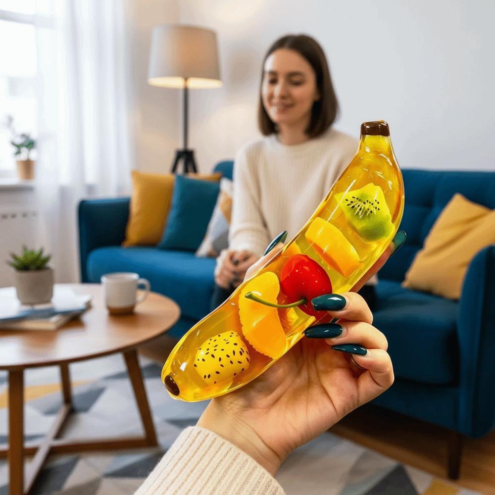 Sensory Simulated Banana Vent Toy Release Hand Slow Rebound Toy Sensory Play