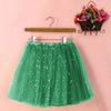 Women's Skirt Glitter Festival Outfit Party Dress Underskirt Dance Dress Prom Dress Evening Dress Ballet Skirt Cosplay Festive Skirt
