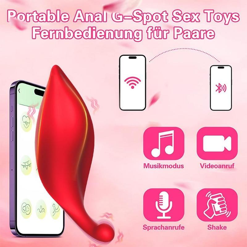 Пульт дистанционного управления и приложение Невидимый носимый двойной вибратор 10-частотный вибрационный стимулятор сосков клитора Вибратор для флирта для пар Товары для взрослых