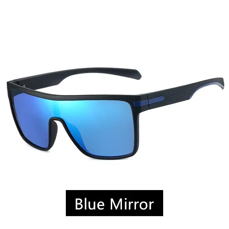 Fashion Polarized Sunglasses For Men Square Oversized Anti Glare Driver Mirror Sun Glasses Women UV400 Goggles Male