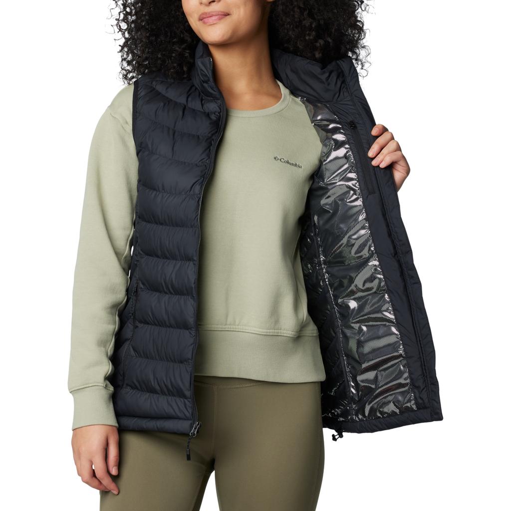 Columbia Жилет Powder Lite II, женский черный жилет