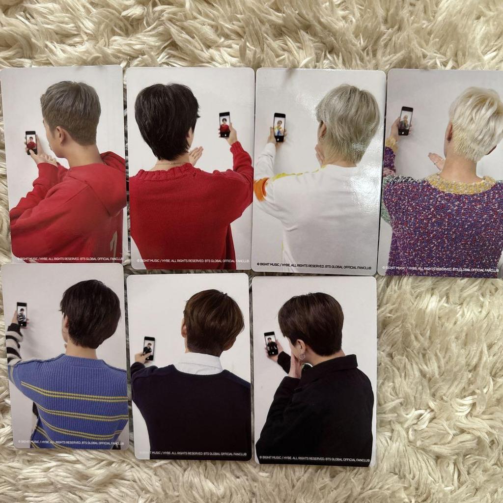 [Б/У] Бонусная коллекционная карточка официального фан-клуба BTS