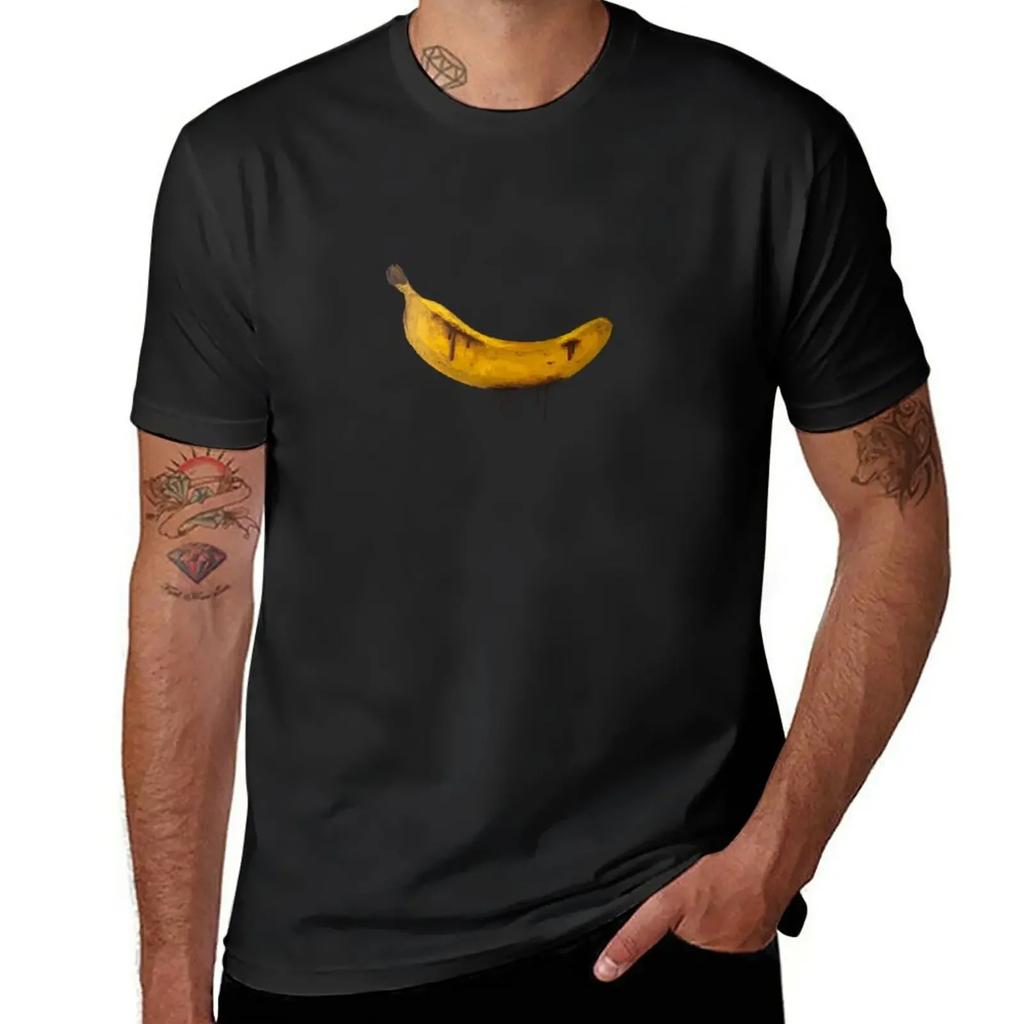 The bloody banana TShirt boys whites plus sizes oversized t shirts for men