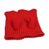 Dog Winter Hat Yarn Knitted Warm Head Wrap Pet Cap Accessories for Dogs Outdoor or Indoor Use