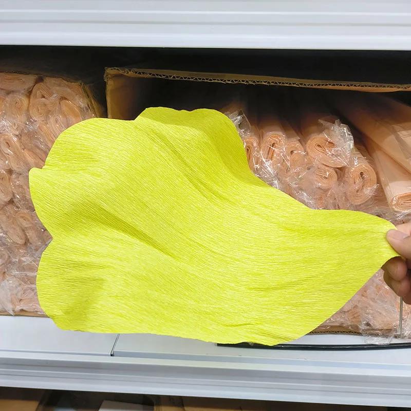 10 шт. Лепестки из крепированной бумаги Искусственный цветок пиона DIY Ручная работа Свадебный декор Бумажные цветы День рождения Домашняя фоновая стена